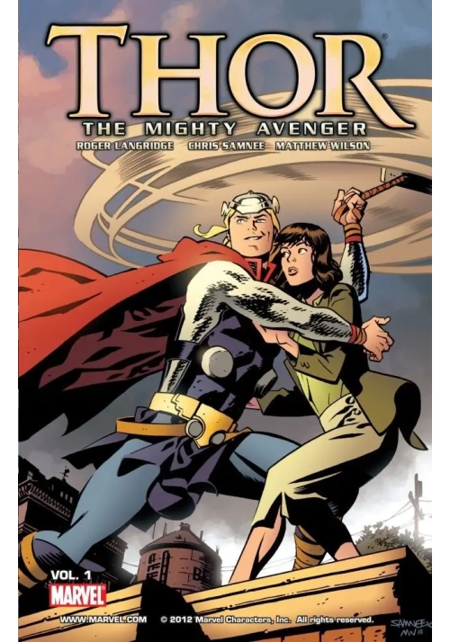 THOR MIGHTY AVENGER GN TP VOL 01 GOD WHO FELL INTO EARTH