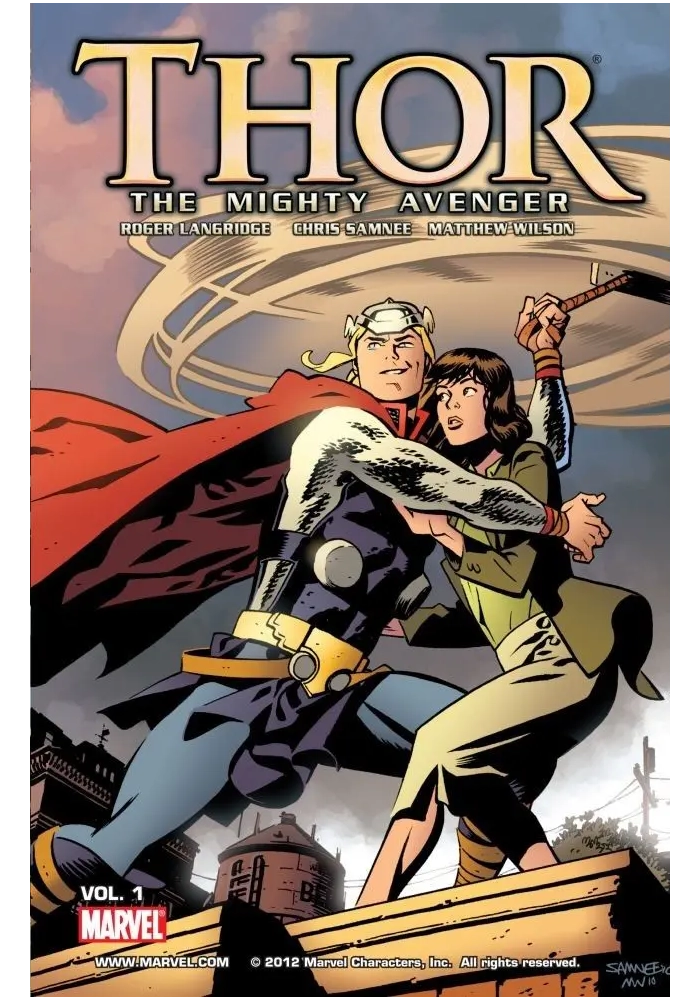 THOR MIGHTY AVENGER GN TP VOL 01 GOD WHO FELL INTO EARTH