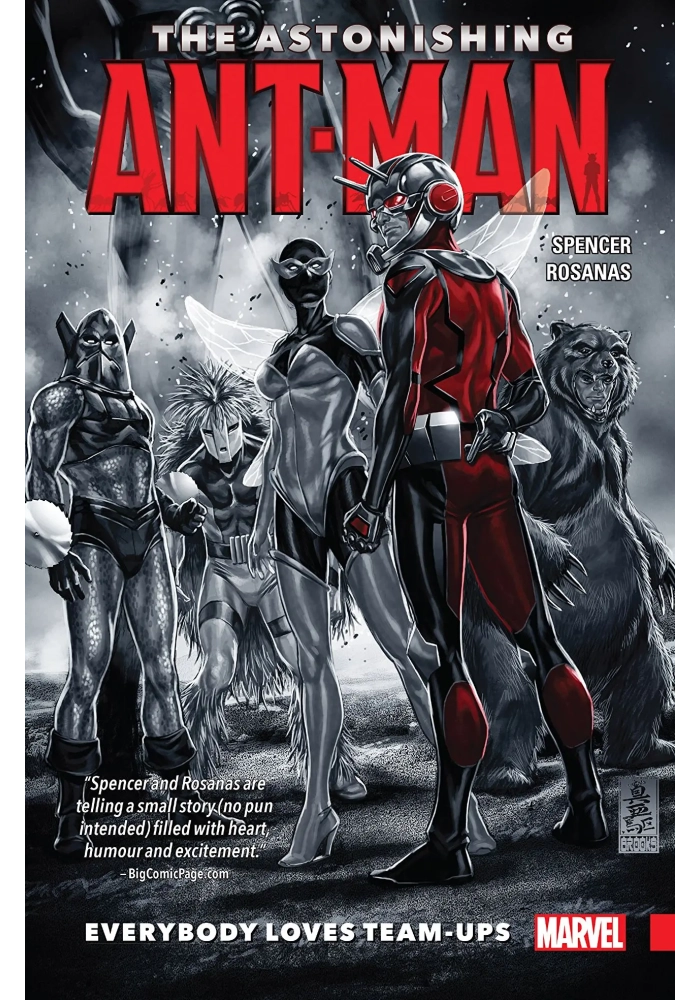 ASTONISHING ANTMAN TP VOL 01 EVERYBODY LOVES TEAMUPS