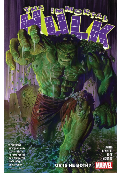 IMMORTAL HULK TP VOL 01 OR IS HE BOTH