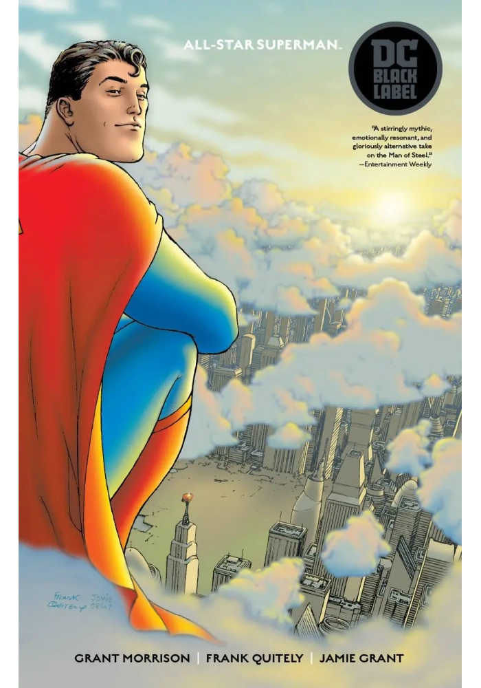 ALL STAR SUPERMAN TP BLACK LABEL
