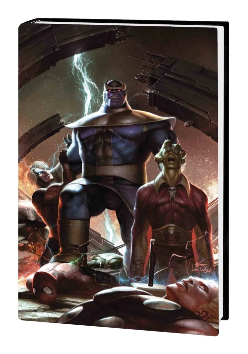 THANOS WARS INFINITY ORIGIN OMNIBUS HC LEE VARIANT