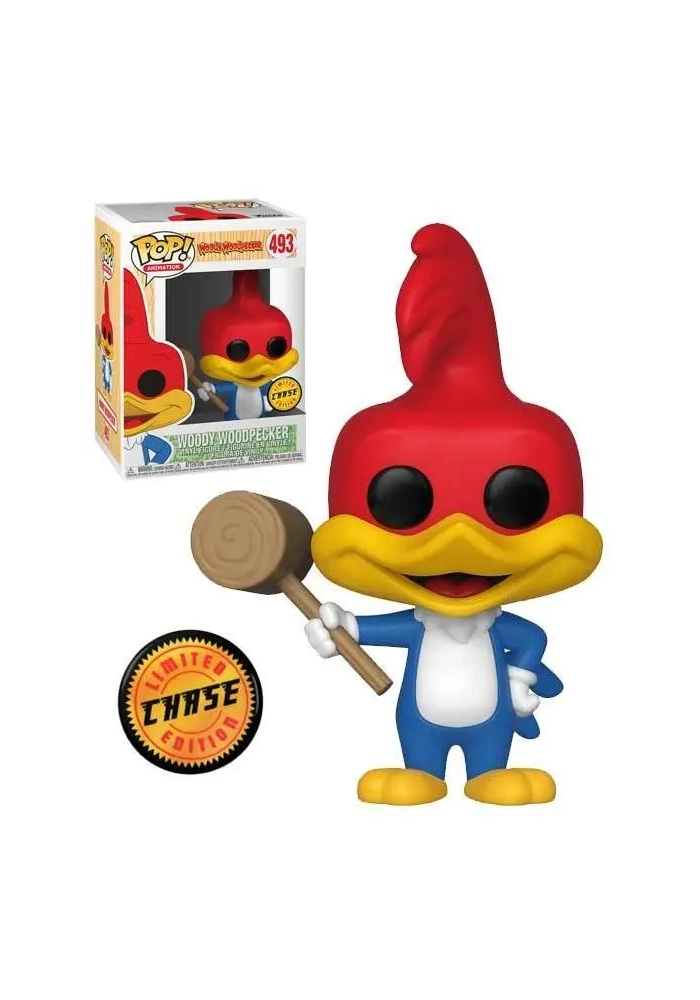 POP ANIMATION WOODY WOODPECKER VINYL FIGURE CHASE EDITION