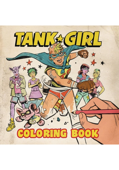 TANK GIRL COLORING BOOK (MR)