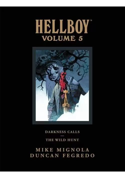HELLBOY LIBRARY HC VOL 05 DARKNESS CALLS WILD HUNT
