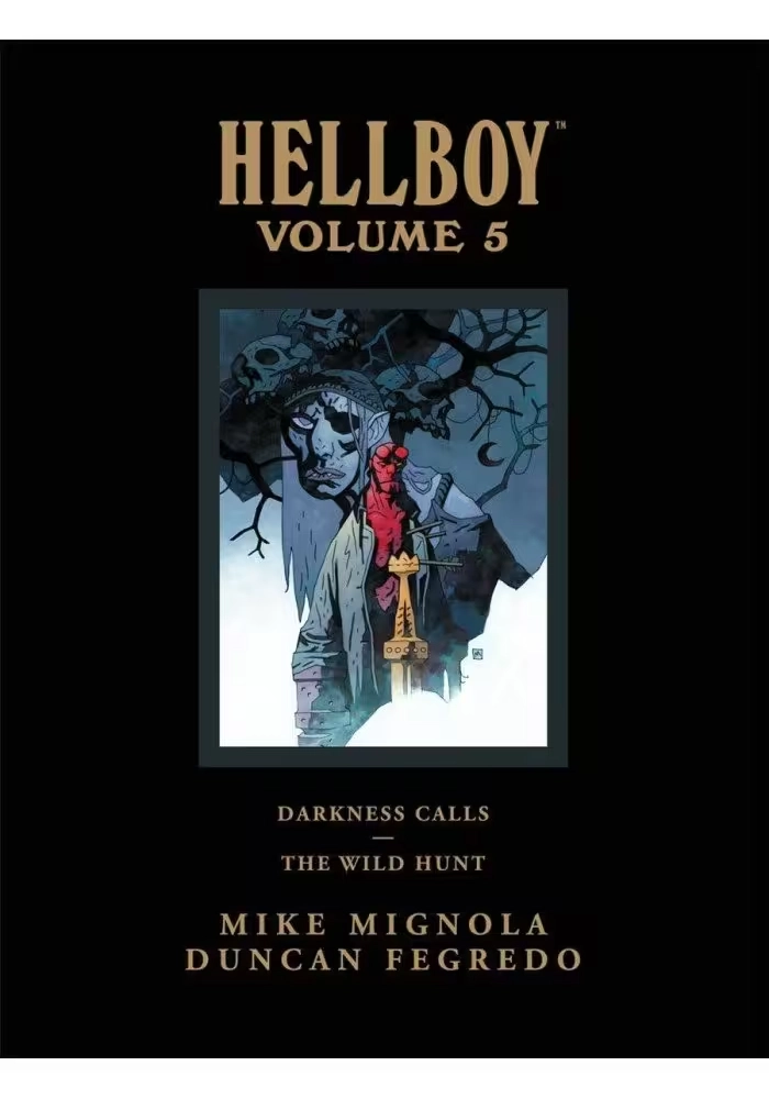 HELLBOY LIBRARY HC VOL 05 DARKNESS CALLS WILD HUNT