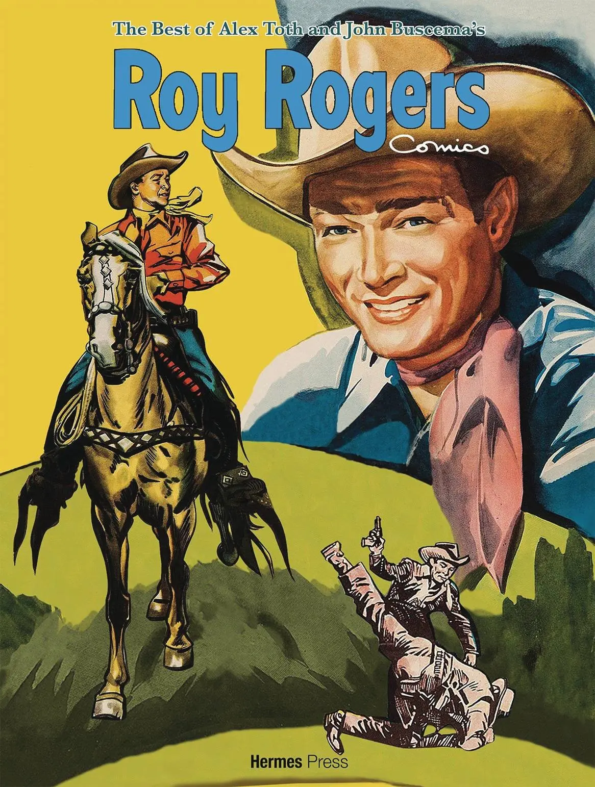 BEST OF ALEX TOTH & JOHN BUSCEMA ROY ROGERS COMICS HC