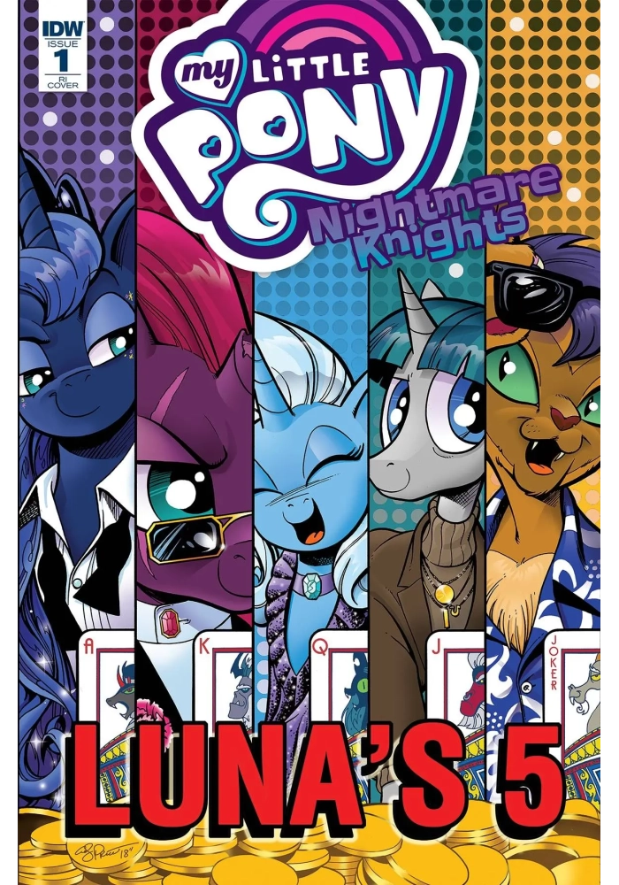 MY LITTLE PONY NIGHTMARE KNIGHTS #1 10 COPY INCV PRICE