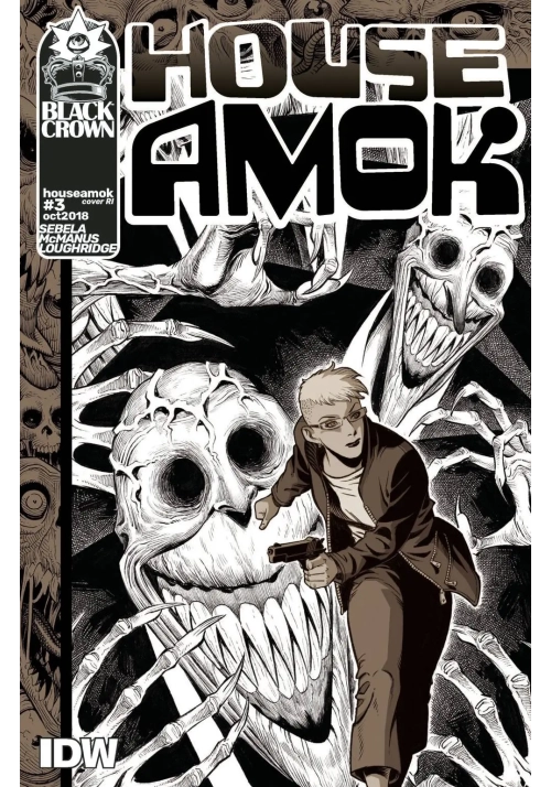 HOUSE AMOK #3 10 COPY INCV MCMANUS