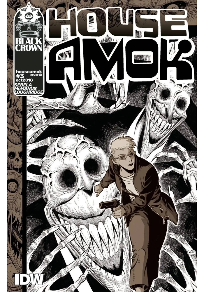 HOUSE AMOK #3 10 COPY INCV MCMANUS