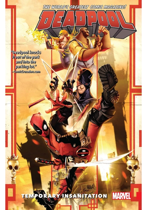 DEADPOOL WORLDS GREATEST TP VOL 04 TEMPORARY INSANITATION