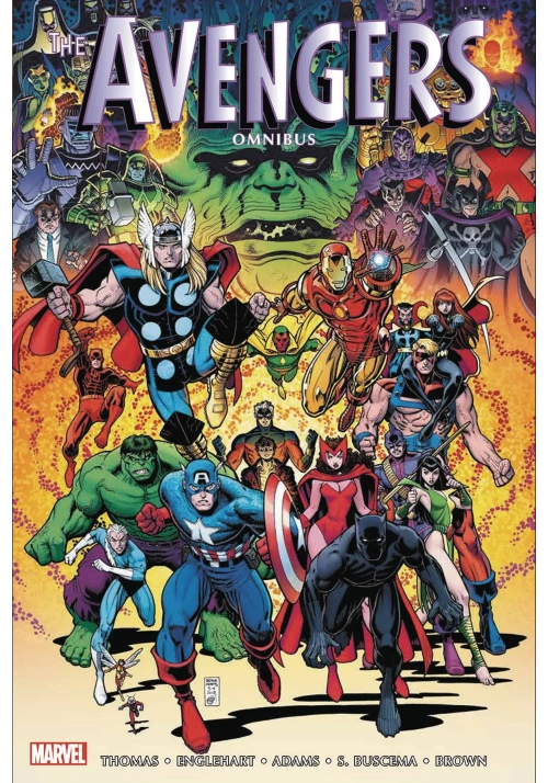 AVENGERS OMNIBUS HC VOL 04 ARTHUR ADAMS VARIANT