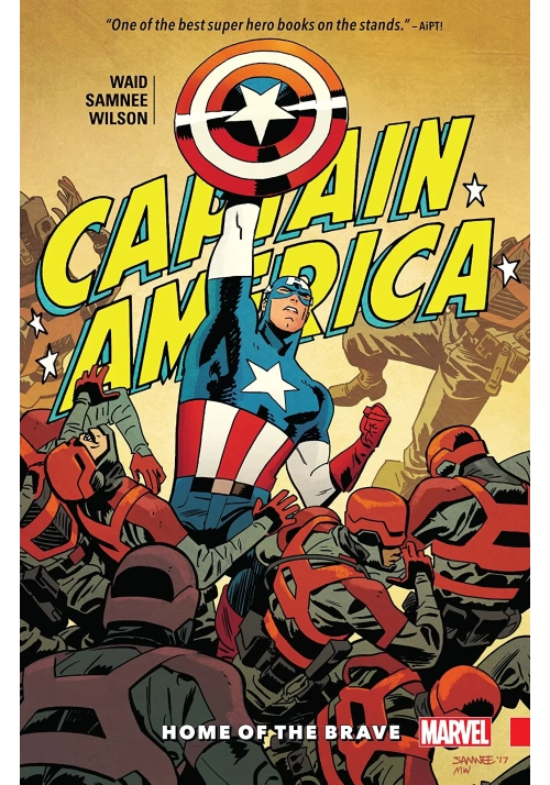 CAPTAIN AMERICA BY WAID AND SAMNEE TP VOL 01 HOME OF BRAVE