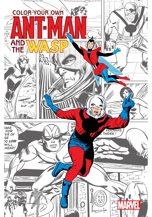 COLOR YOUR OWN ANTMAN AND WASP TP