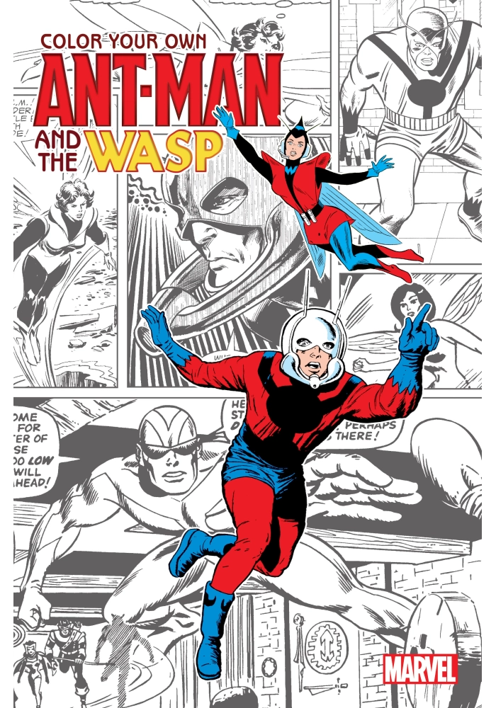 COLOR YOUR OWN ANTMAN AND WASP TP