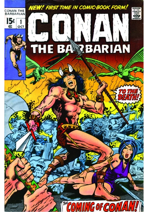 CONAN THE BARBARIAN OMNIBUS HC VOL 01 DM VARIANT