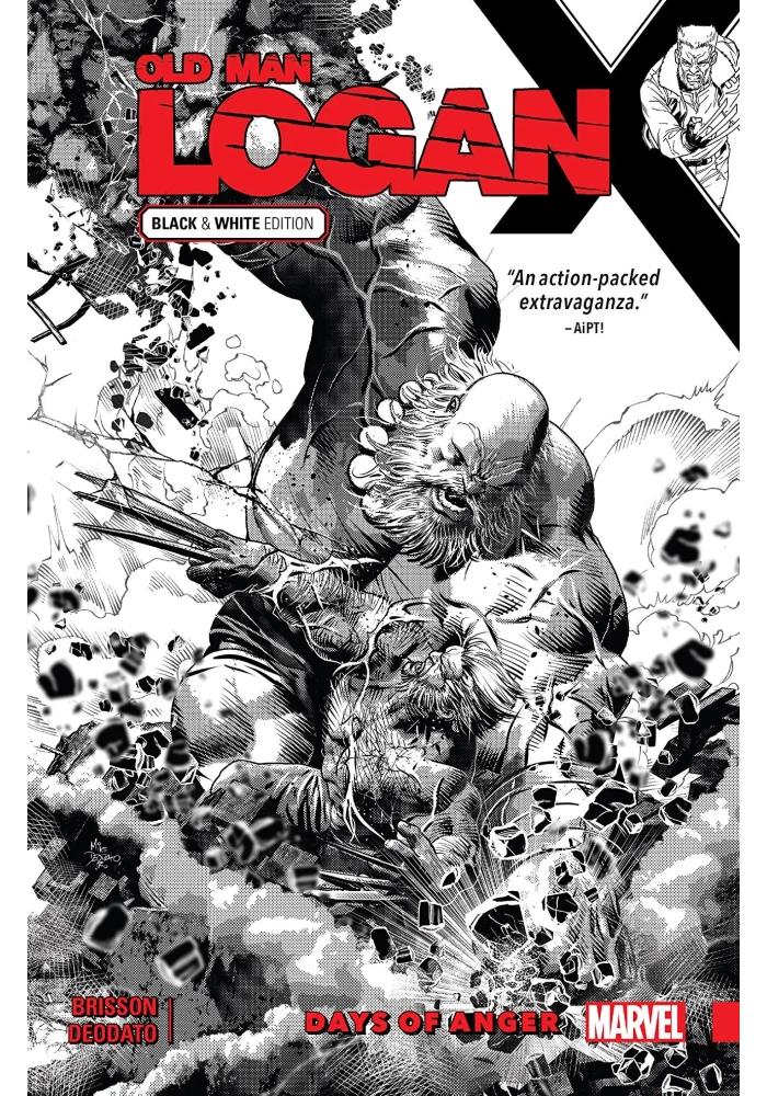 WOLVERINE OLD MAN LOGAN TP VOL 06 DAYS OF ANGER B&W DM