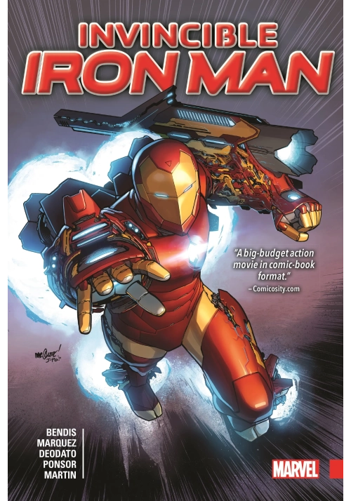 INVINCIBLE IRON MAN BY BENDIS HC
