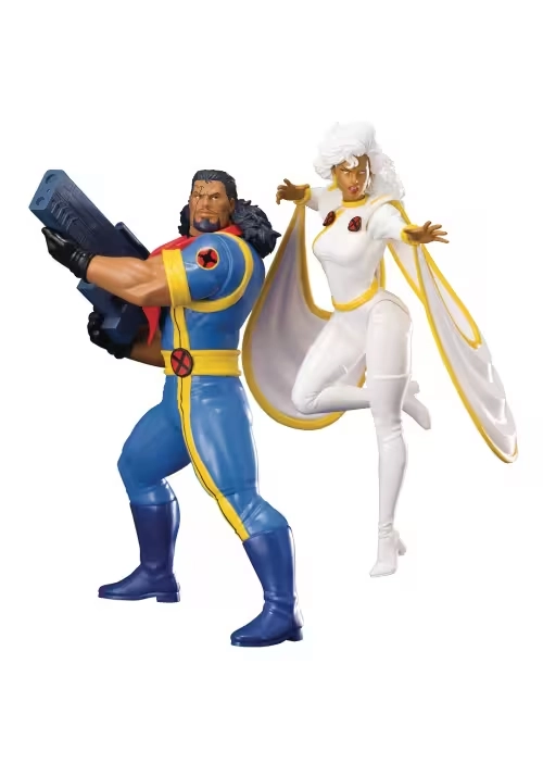 MARVEL UNIVERSE XMEN 92 BISHOP & STORM 2PK ARTFX+ STATUE