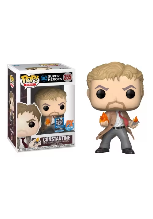 FCBD 2019 POP DC HEROES JOHN CONSTANTINE PX VINYL FIGURE