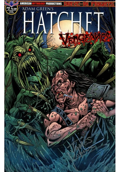 HATCHET VENGEANCE #1 LTD ED KUHORIC SIGNED