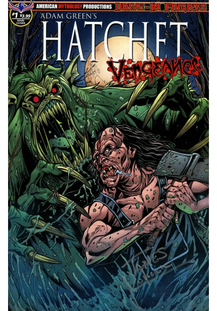HATCHET VENGEANCE #1 LTD ED KUHORIC SIGNED