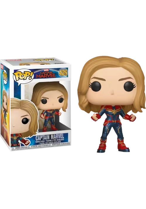 POP MARVEL CAPTAIN MARVEL CAPTAIN MARVEL VINYL FIGURINE
