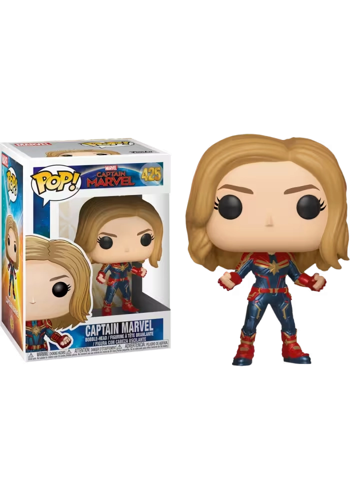 POP MARVEL CAPTAIN MARVEL CAPTAIN MARVEL VINYL FIGURINE