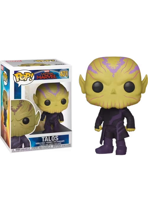 POP MARVEL CAPTAIN MARVEL TALOS VINYL FIGURINE