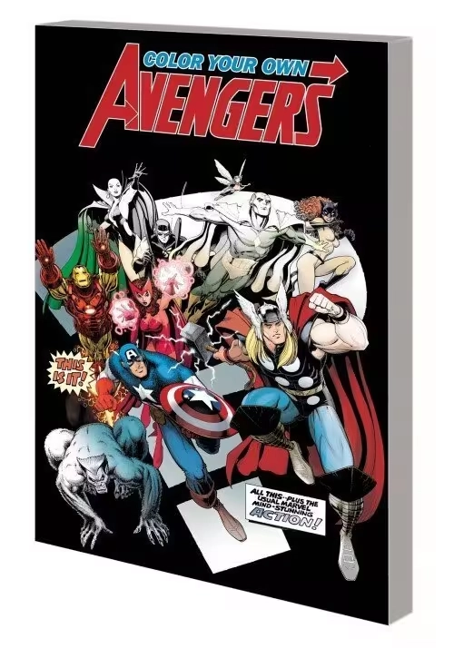 COLOR YOUR OWN AVENGERS 2 TP