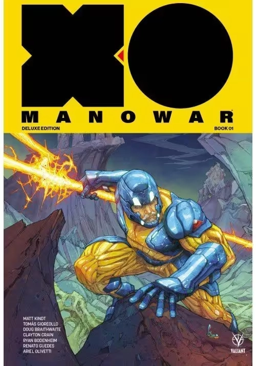 XO MANOWAR (2017) MATT KINDT DLX HC VOL 01
