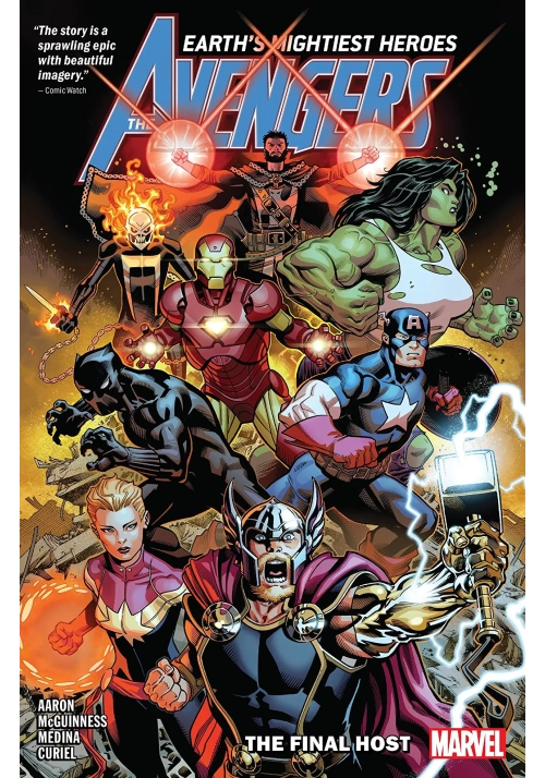AVENGERS BY JASON AARON TP VOL 01 FINAL HOST MCGUINNESS DM V