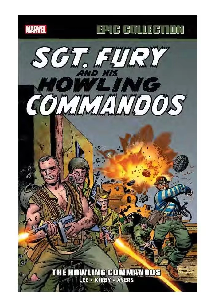 SGT FURY EPIC COLLECTION TP HOWLING COMMANDOS