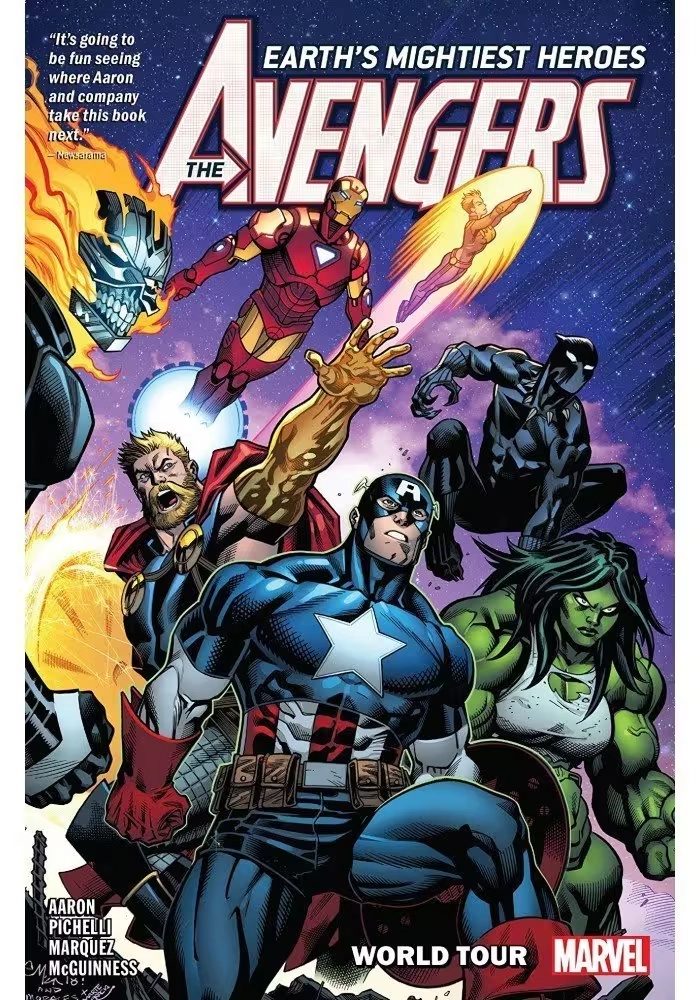 AVENGERS BY JASON AARON TP VOL 02 WORLD TOUR