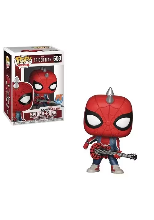 POP MARVEL SPIDERPUNK PX VINYL FIGURE