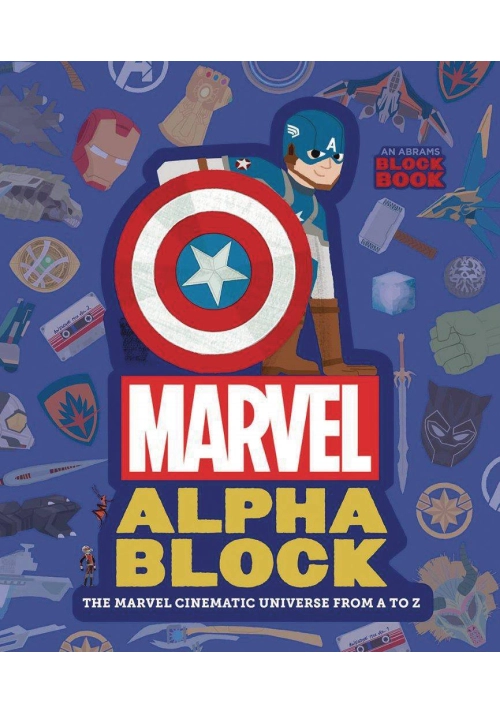 MARVEL ALPHABLOCK MARVEL CINEMATIC UNIV AZ BOARD BOOK