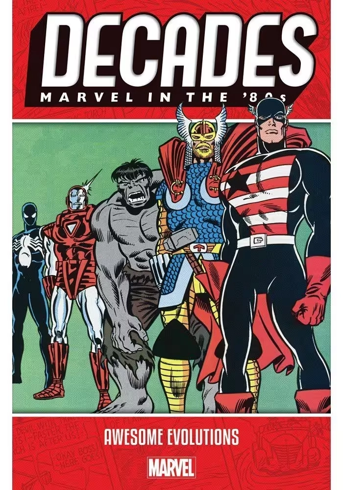DECADES MARVEL 80S TP AWESOME EVOLUTIONS
