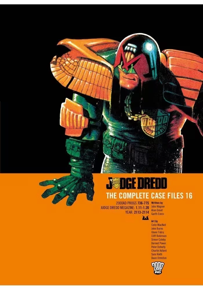 US JUDGE DREDD COMP CASE FILES TP VOL 16 (S&S ED)