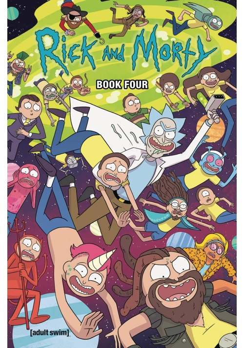 RICK AND MORTY HC BOOK 04 DLX ED