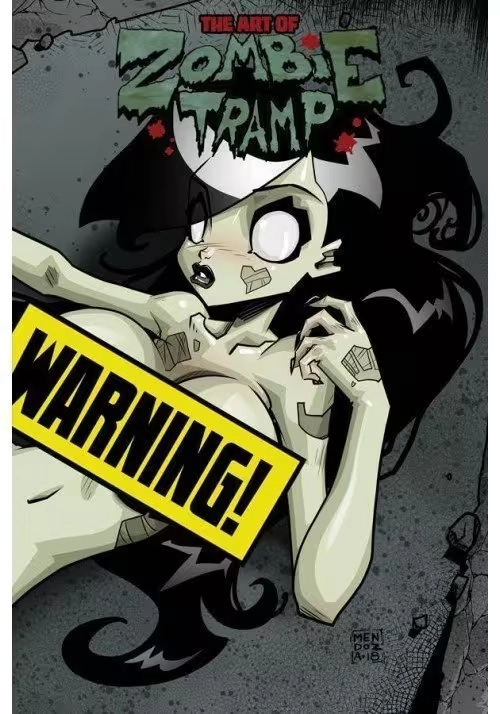 ART OF ZOMBIE TRAMP HC RISQUE VARIANT (MR)