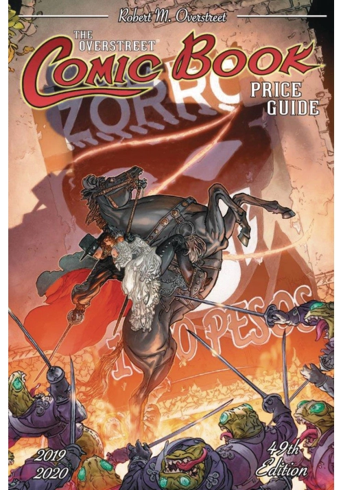 OVERSTREET COMIC BK PG HC VOL 49 HALL OF FAME ZORRO