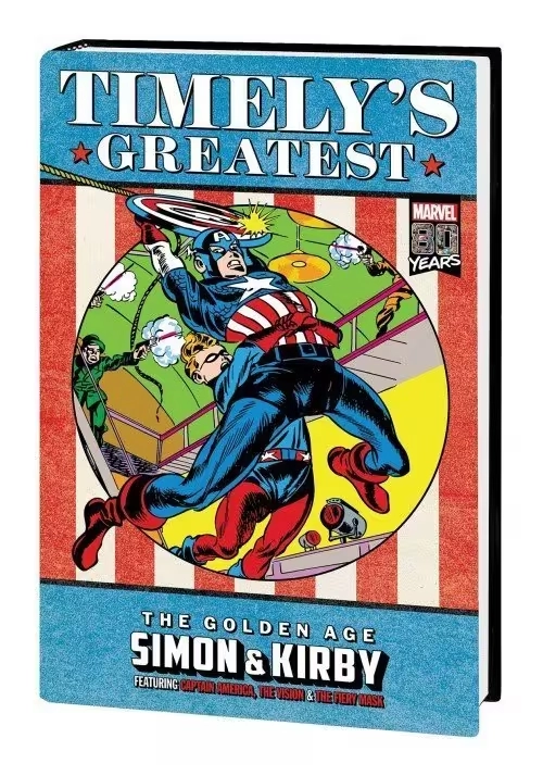 TIMELYS GREATEST HC GOLDEN AGE SIMON & KIRBY OMNIBUS DM VARIANT
