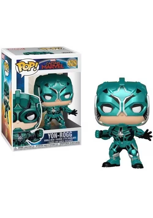 POP MARVEL CAPTAIN MARVEL YON ROGG VINYL FIGURE