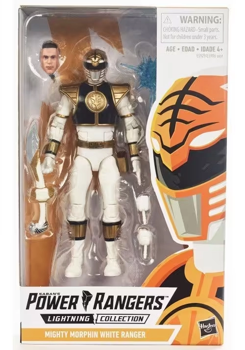 POWER RANGERS LIGHTNING MMPR WHITE RANGER 6IN AF CS