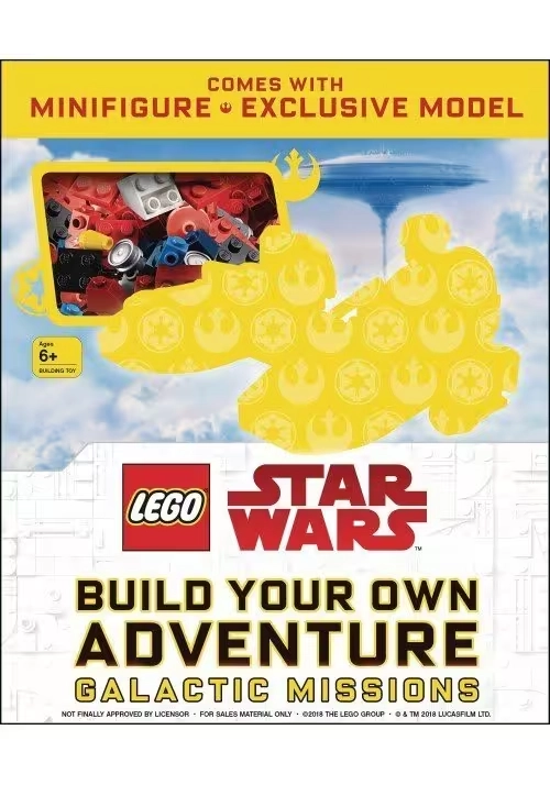 LEGO STAR WARS BUILD OWN ADV GALACTIC MISSION W MINI FIGURE