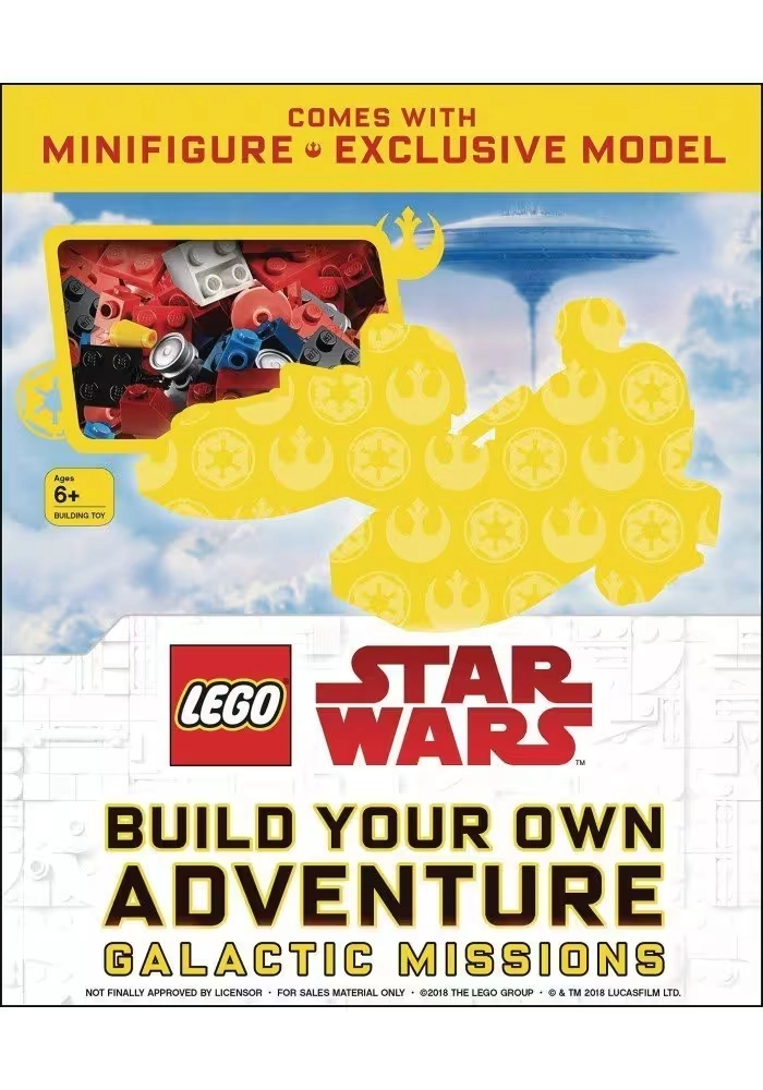 LEGO STAR WARS BUILD OWN ADV GALACTIC MISSION W MINI FIGURE