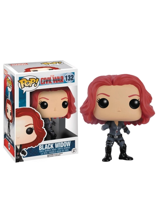 POP CAPTAIN AMERICA 3 BLACK WIDOW VINYL FIG