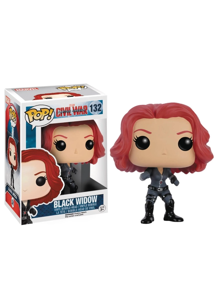 POP CAPTAIN AMERICA 3 BLACK WIDOW VINYL FIG