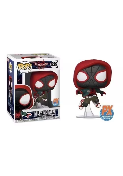 POP MARVEL INTO SPIDERVERSE CASUAL MILES MORALES PX VINYL FIGURE