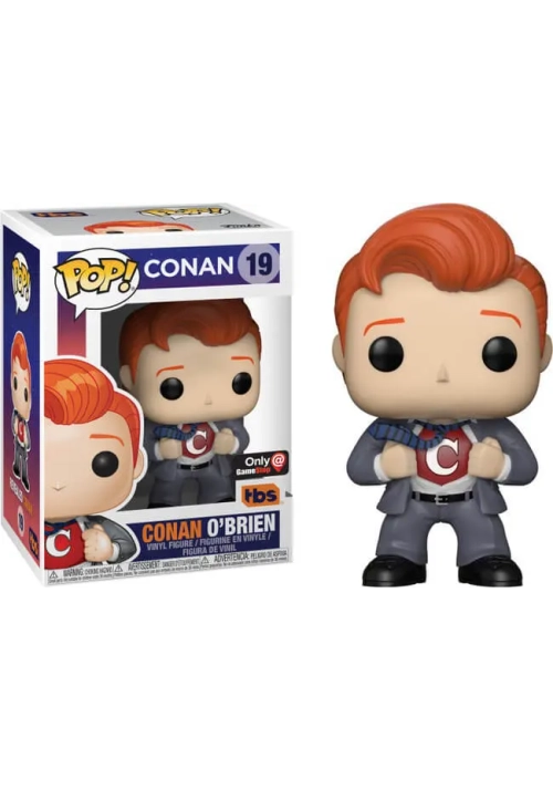 POP! TV CONAN - CONAN O'BRIEN CLARK KENT - SUMMER CONVENTION 2018 GAMESTOP EXCLUSIVE
